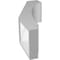 Ekena Millwork 6-in. W x 10-in. D x 22-in. H Imperial Architectural Grade PVC Knee Brace BRCP06X10X22IMP - alternate 2